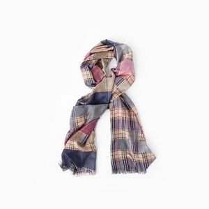 NWT ♡ Purple, Blue and Chestnut Scarf, ON SALE!